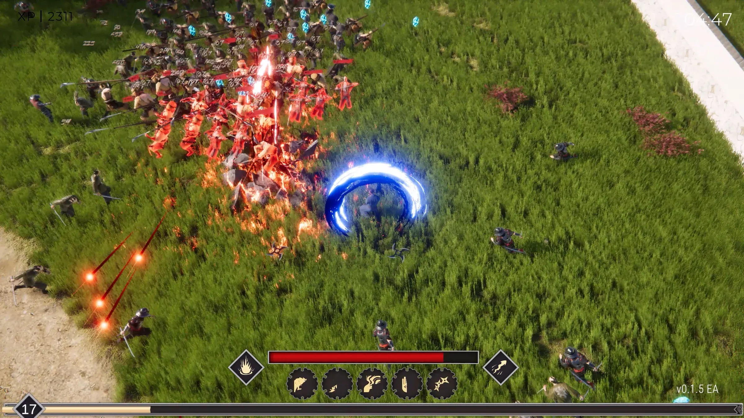 Open fields